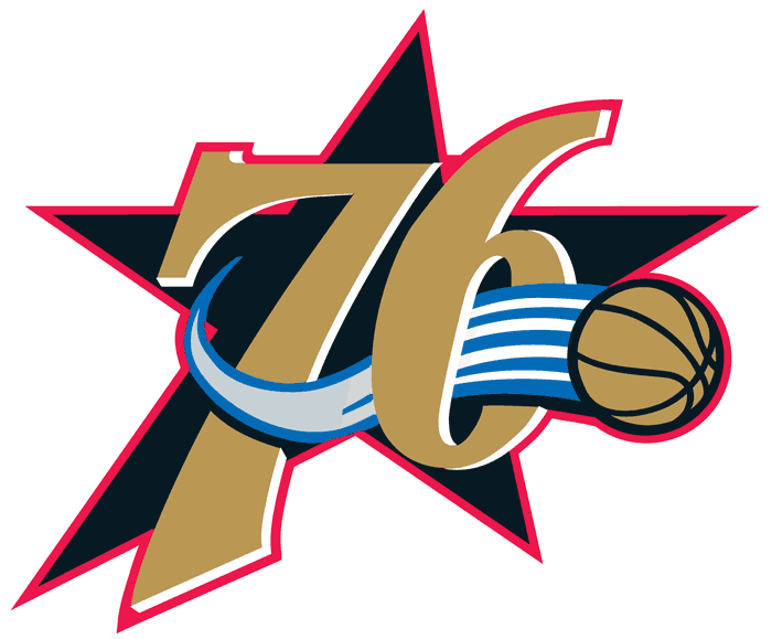 Philadelphia 76ers 1997-2009 Alternate Logo iron on heat transfer